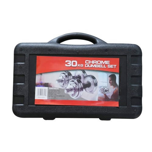 Chrome Dumbell Set 30kg... Chrome Dumbell Set 30kg...