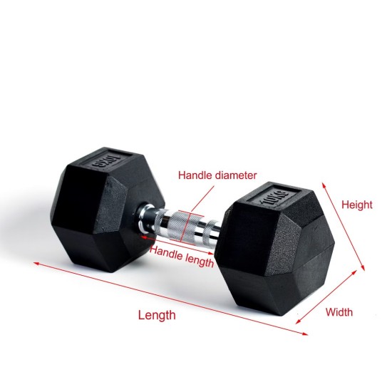 Hex Dumbell 10kg